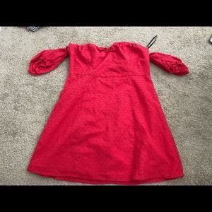 Off the shoulder dress